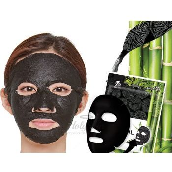 G9 Bamboo Charcoal Mask G9SKIN Тканевая маска для лица с бамбуковым углем