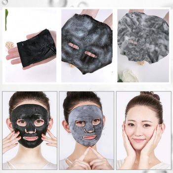 Применение G9 Bamboo Charcoal Mask 