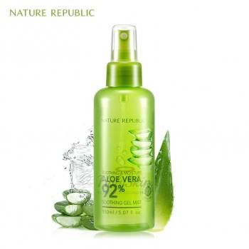 Soothing&Moisture Aloe Vera 92% Soothing Gel Mist Nature Republic отзывы