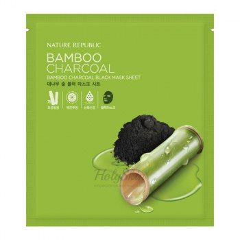Bamboo Charcoal Black Mask Sheet отзывы
