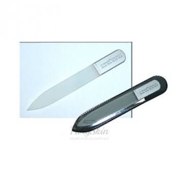 Пилка двухстороння стеклянная 9 см серебро купить