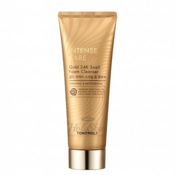 Intense Care Gold 24K Snail Foam Cleanser Tony Moly купить