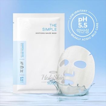 The Simple Soothing Gauze Mask Scinic купить