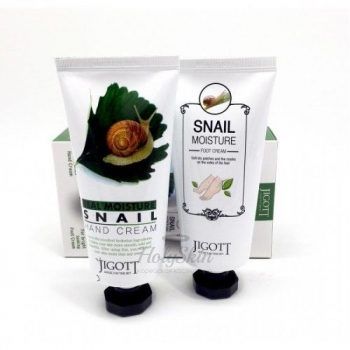 Real Moisture Hand & Foot Cream Set Набор кремов со слизью улитки для рук и ног