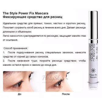 The Style Power Fix Mascara description