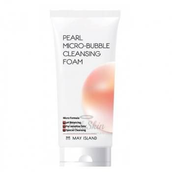Pearl Micro-Bubble Cleansing Foam Жемчужная пенка для умывания
