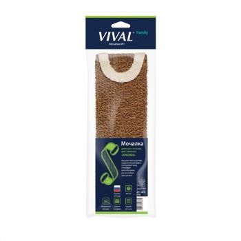 Мочалка из натурального волокна крапивы Vival