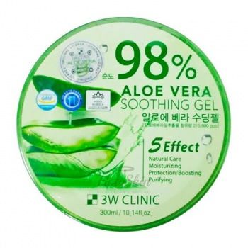 3W Clinic Aloe Vera Soothing Gel 98% 3W Clinic отзывы