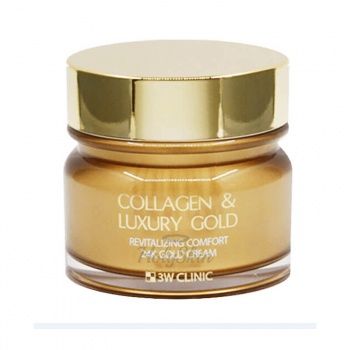 Collagen & Luxury Gold Cream 3W Clinic отзывы