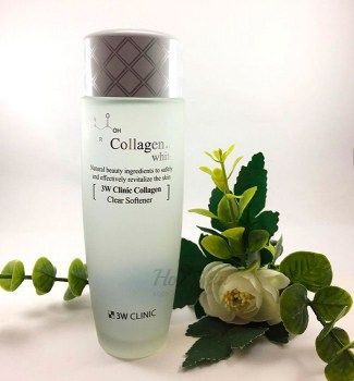 Collagen White Clear Softener Осветляющий софтнер для лица с коллагеном