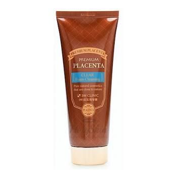 Premium Placenta Clear Foam Cleansing 3W Clinic отзывы