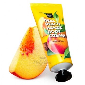 Real Peach Hand & Body Cream Farmstay отзывы