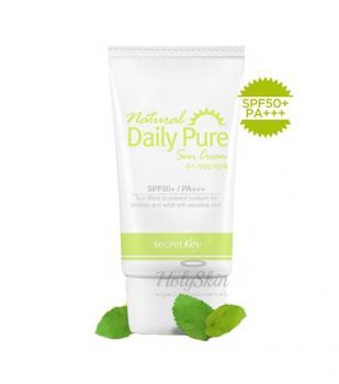 Natural Daily Pure Sun Cream description