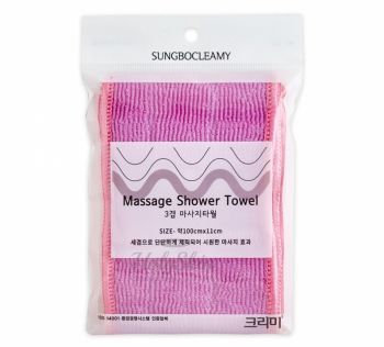 Clean And Beauty Massage Shower Towel (11х100) Sungbo Cleamy отзывы