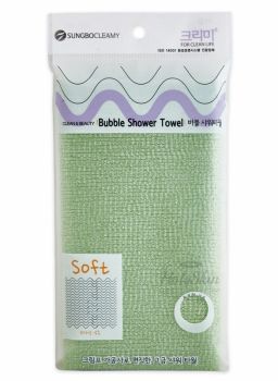 Clean And Beauty Bubble Shower Towel (28х100) description