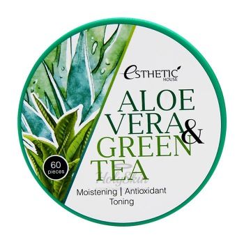 Aloe Vera & Green Tea Hydrogel Eye Patch Esthetic House