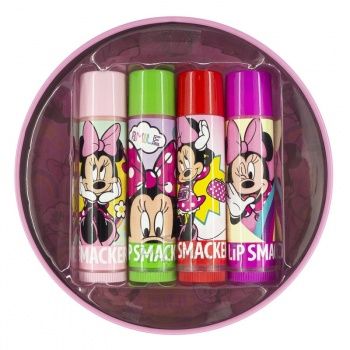 Lip Smacker Minnie Mouse Набор бальзамов для губ в металлической коробочке