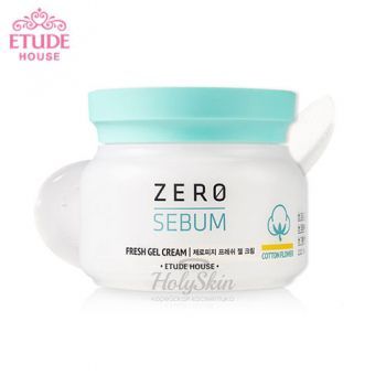 Zero Sebum Fresh Gel Cream Etude House отзывы