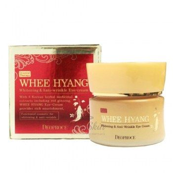 Whee Hyang Whitening and Anti-Wrinkle Eye Cream Deoproce