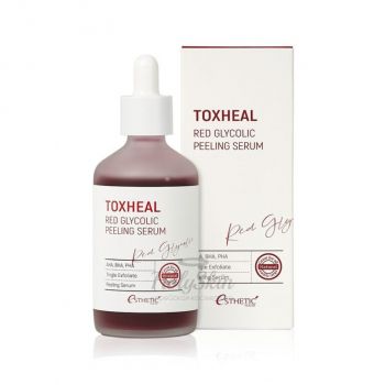 Toxheal Red Glyucolic Peeling Serum Гликолевая пилинг-сыворотка для мягкого и глубокого очищения кожи
