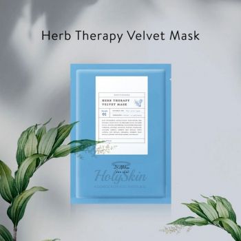 Herb Therapy Velvet Mask Тканевая маска для увлажнения и питания кожи
