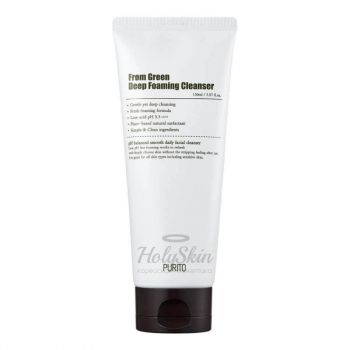 From Green Deep Foaming Cleanser PURITO