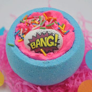 Бомба для ванны Pop Art Bomb Бомбочка для ванны с ароматом сладких карамельных конфет