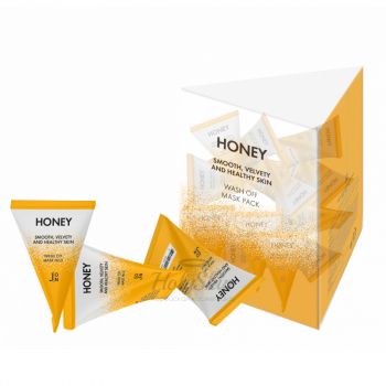Honey Smooth Velvety and Healthy Skin Wash Off Mask Pack купить