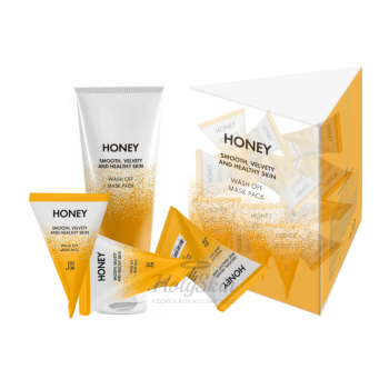 Honey Smooth Velvety and Healthy Skin Wash Off Mask Pack J:ON купить