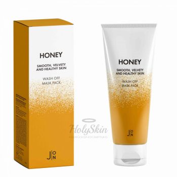 Honey Smooth Velvety and Healthy Skin Wash Off Mask Pack 50 гр Питательная увлажняющая маска для лица с экстрактом меда