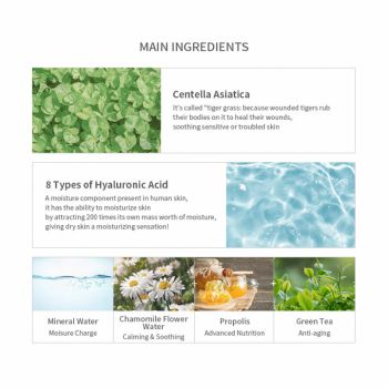 Cicaluronic Bubble Toner Пузырьковый тонер с центеллой и гиалуроновой кислотой
