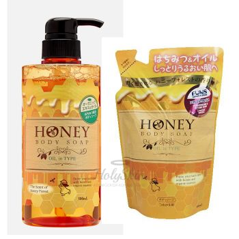 FUNS Honey Oil Питательный и увлажняющий гель для душа с экстрактом меда и маслом жожоба