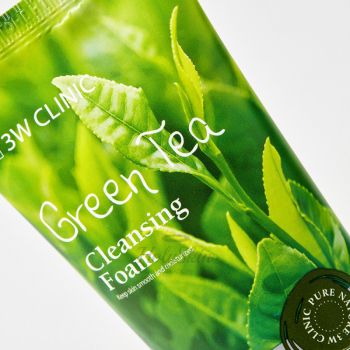 3W Clinic Green Tea Foam Cleansing 