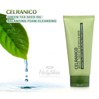Green Tea Seed Oil Balancing Foam Cleansing Балансирующая пенка с семенами зеленого чая