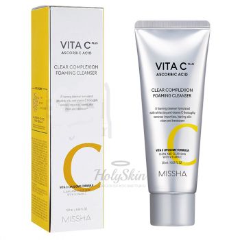 Vita C Plus Clear Complexion Foaming Cleanser Missha купить