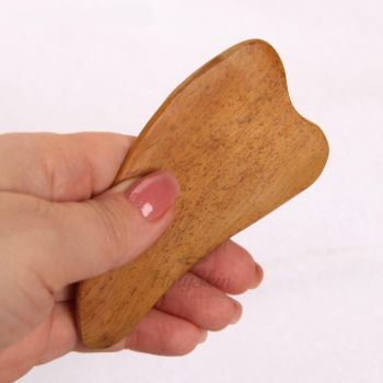 Массажёр Гуаша Сердце деревянный HS купить