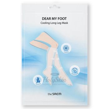 Dear My Foot Cooling Long Leg Mask Удлиненная охлаждающая маска-гольфы для ног