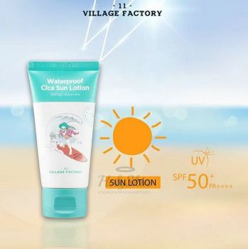 Waterproof Cica Sun Lotion Village 11 Factory отзывы