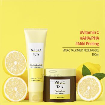 Vita C Talk Mild Peeling Gel Пилинг-гель с AHA и PHA кислотами для тщательного очищения