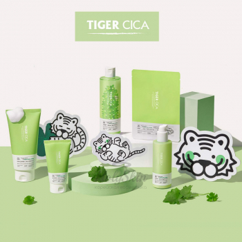 Tiger Cica Green Chill Down Mask It's Skin