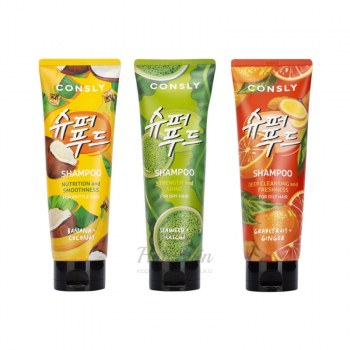 Consly Shampoo Линейка шампуней для волос с растительными экстрактами