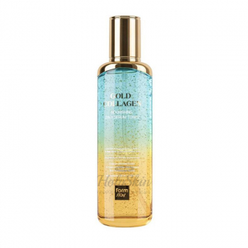 Gold Collagen Nourishing 2 In 1 Serum Toner Тонер-сыворотка для лица с коллагеном и золотом