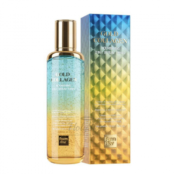 Gold Collagen Nourishing 2 In 1 Serum Toner купить