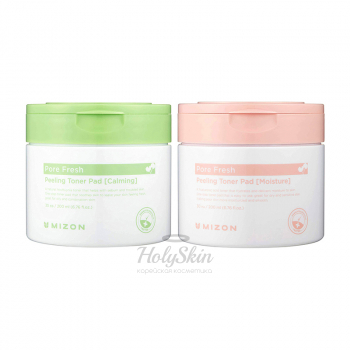 Pore Fresh Peeling Toner Pad Mizon отзывы