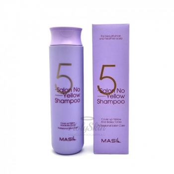 5 Salon No Yellow Shampoo MASIL отзывы