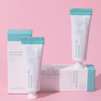 Derma Clear B5 Cica Cream Успокаивающий крем для лица с центеллой