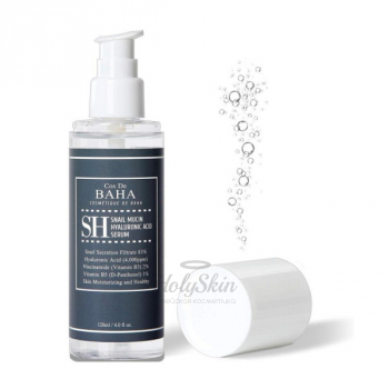 SH Snail Mucin Hyaluronic Acid Serum Cos de Baha