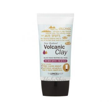 Volcanic Clay Black Head Heating Gel Mask The Face Shop