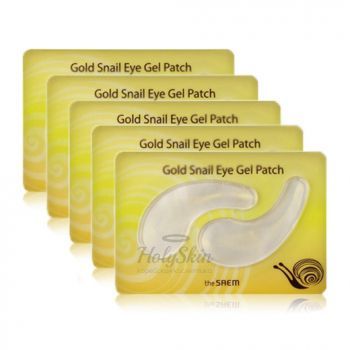 Gold Snail Eye Gel Patch The Saem купить