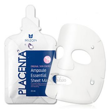 Placenta Ampoule Essential Sheet Mask Mizon отзывы